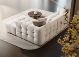 Teddy Ivory Sectional