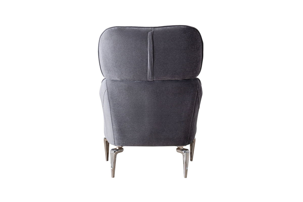 Linda Gray Velvet Chair