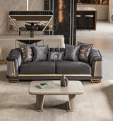 Romance Gray Living Room Set