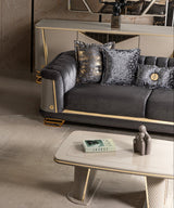 Romance Gray Living Room Set