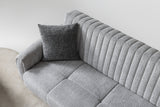 Palermo Light Gray Living Room Set