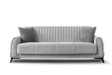 Palermo Light Gray Living Room Set