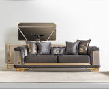 Romance Gray Living Room Set