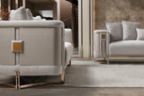 Mirage Beige Living Room Set