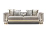 Romance Light Gray Living Room Set
