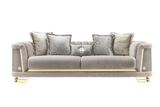 Romance Light Gray Living Room Set