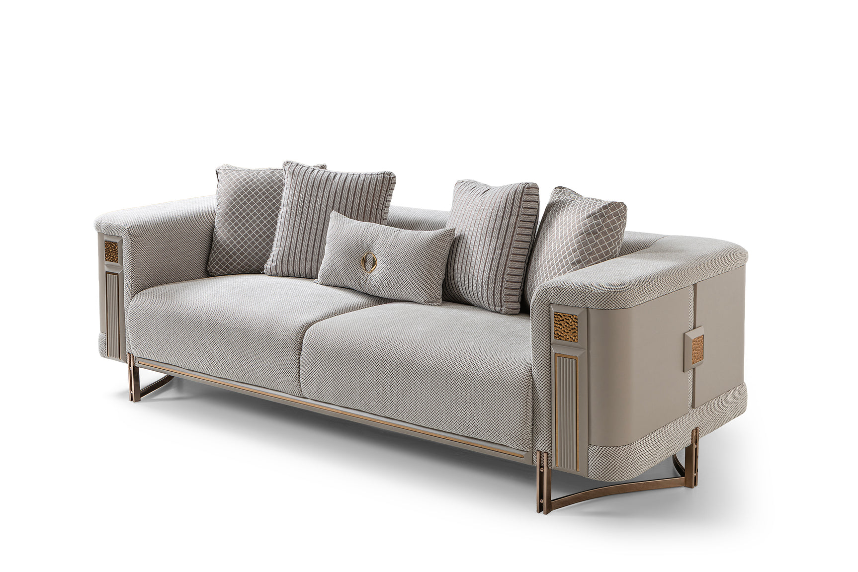 Mirage Beige Living Room Set