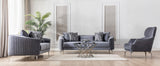 Linda Gray Velvet Chair