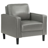 Ruth 3-piece Upholstered Track Arm Sofa Set Grey 508365-S3 - Ella Furniture