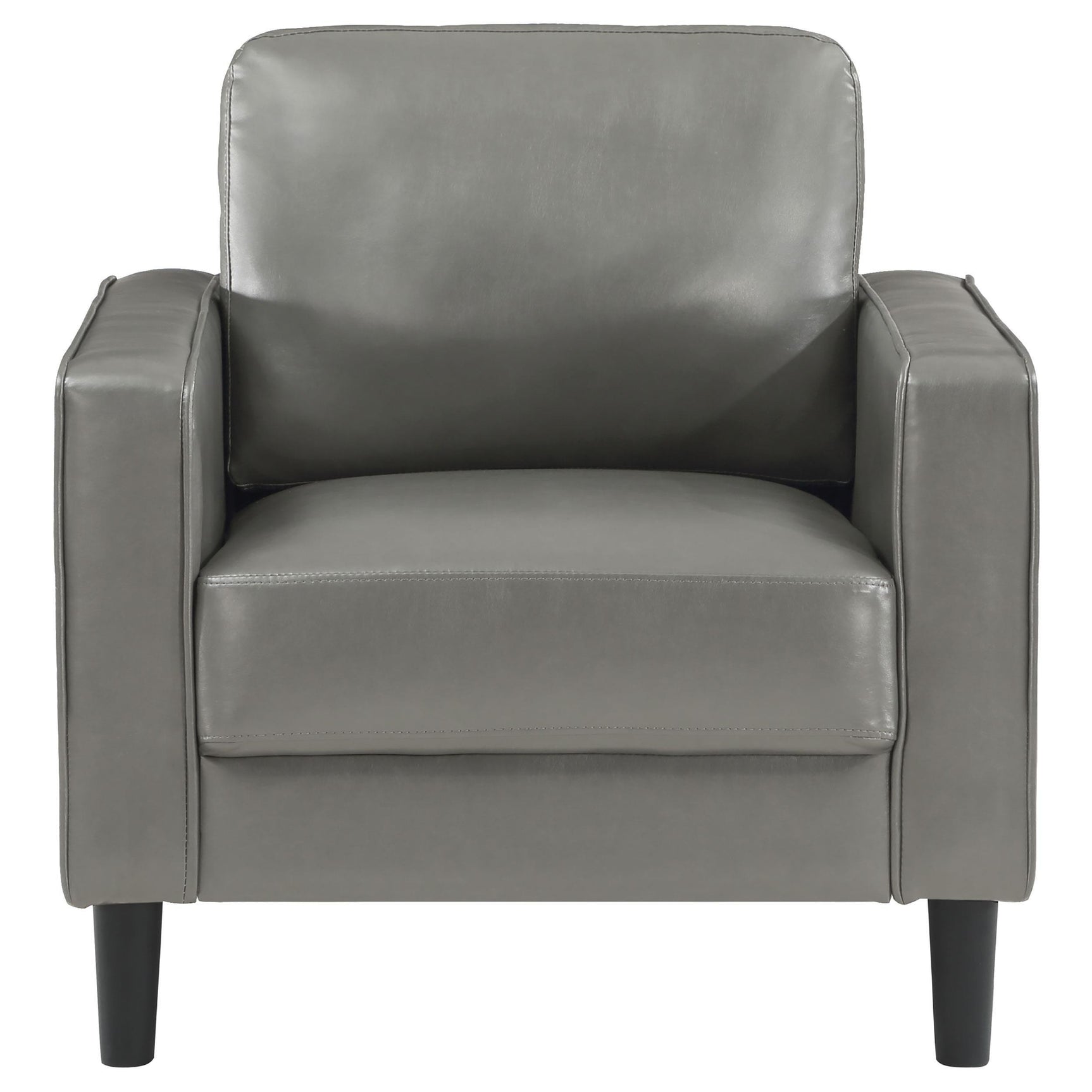 Ruth 3-piece Upholstered Track Arm Sofa Set Grey 508365-S3 - Ella Furniture