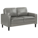 Ruth 3-piece Upholstered Track Arm Sofa Set Grey 508365-S3 - Ella Furniture