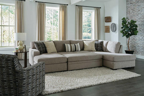 S1674 Bri Pewter Sectional - Ella Furniture