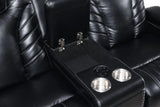 S1677 Zeus (Grey) (3Pcs Power Reclining Sofa, Loveseat And Recliner) - Ella Furniture