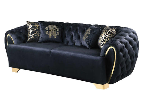 S2004 Mila (Black) (Chair) - Ella Furniture