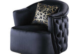S2004 Mila (Black) (Chair) - Ella Furniture