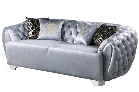 S2004 Mila (Grey) (Chair) - Ella Furniture