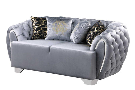 S2004 Mila (Grey) (Chair) - Ella Furniture