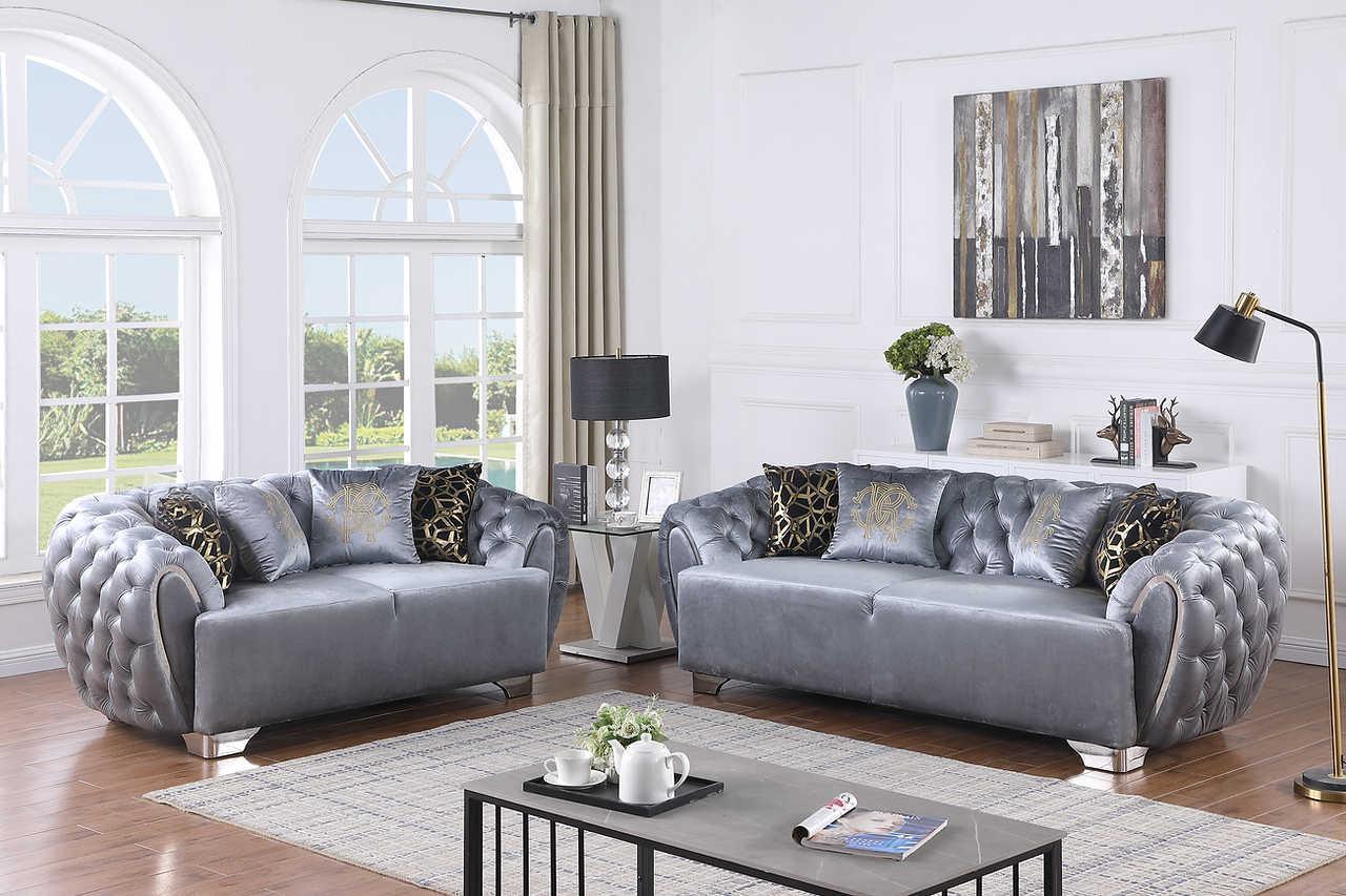 S2004 Mila (Grey) - Ella Furniture