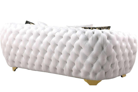 S2004 Mila (White) (Chair) - Ella Furniture