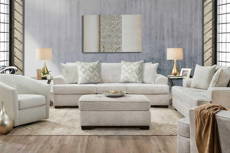 S2580 Ritzy Cream (Sofa & Loveseat) - Ella Furniture