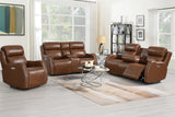 S2991 Victor (Pwr/leater) (3Pcs Power Reclining Sofa, Loveseat And Recliner) - Ella Furniture