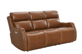 S2991 Victor (Pwr/leater) (3Pcs Power Reclining Sofa, Loveseat And Recliner) - Ella Furniture