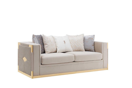 S3040 Juliet (Cream) (Chair) - Ella Furniture