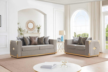 S3040 Juliet (Taupe) - Ella Furniture