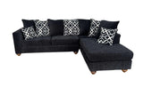 S305 Graphite Sectional - Ella Furniture