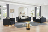 S3168 Alisha (Black) (Chair) - Ella Furniture