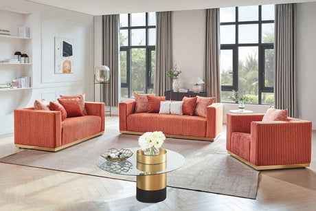 S3168 Alisha (Rust) (Chair) - Ella Furniture