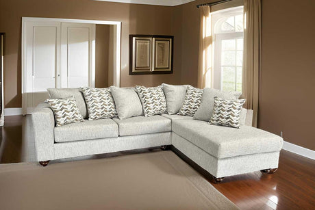 S325 Decora Sectional (Grey) - Ella Furniture