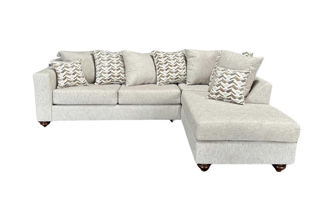 S325 Decora Sectional (Grey) - Ella Furniture