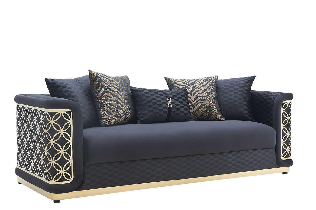 S3390 Riya (Black) (Chair) - Ella Furniture