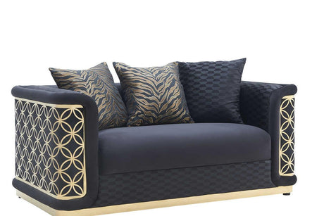 S3390 Riya (Black) (Chair) - Ella Furniture