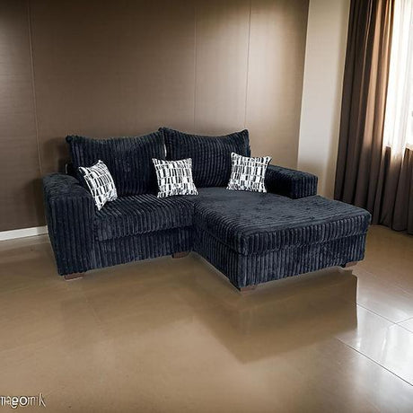 S340 Nashville (Black) - Ella Furniture