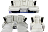 S3470 New York (White) (3Pcs Livingroom Set (Display Model)) - Ella Furniture