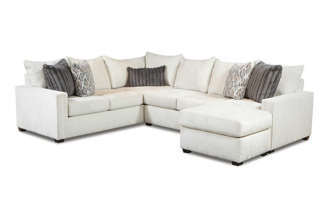 S3590 Willett Stone Sectional - Ella Furniture