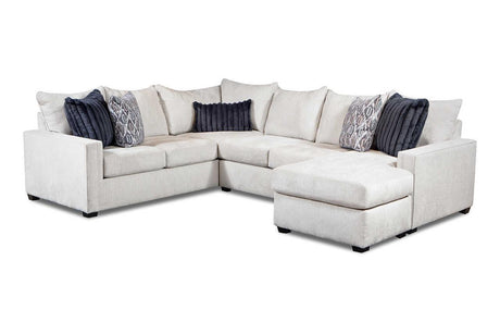 S3590 Willett Stone Sectional - Ella Furniture