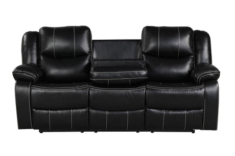 Carter Black - 3Pc Reclining Set - Ella Furniture