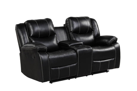 Carter Black - 3Pc Reclining Set - Ella Furniture