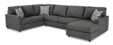 Ashley 290-03 Sectional Raf Chaise - Ella Furniture