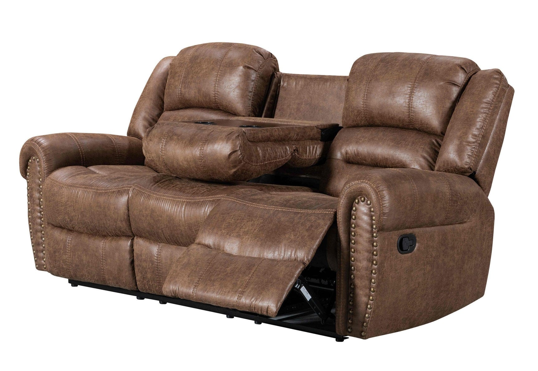 Rivercreek Brown Palomino Upholstered 3-Piece Reclining Set