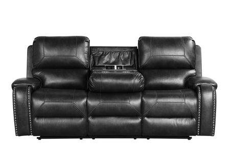 Titan2004-black Oversized 3Pc Reclining Set - Ella Furniture