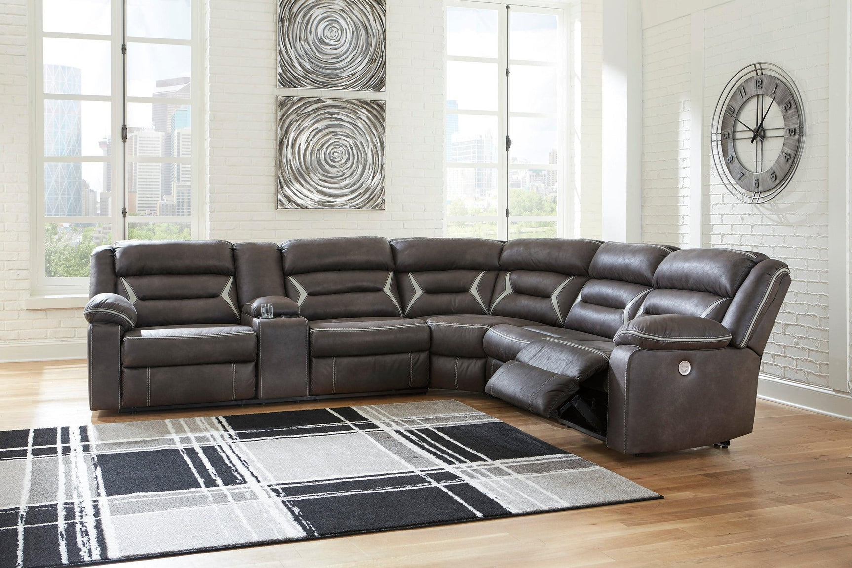 Kincord Midnight Power Reclining Sectional