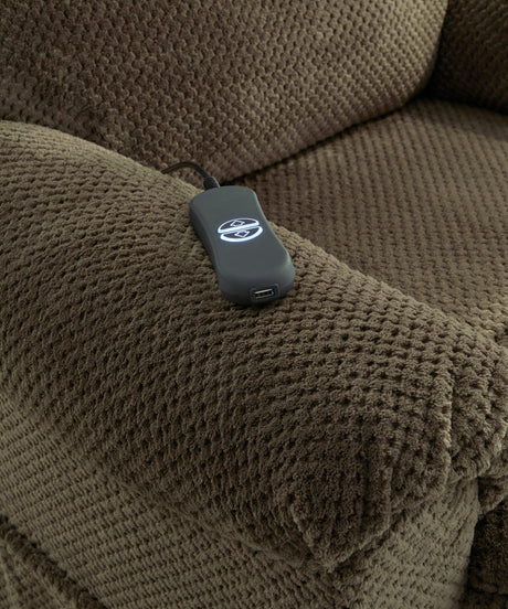 Cocholate Modern Contemporary Wood Metal Metal Fabric Polyester Power Lift Recliner - Ella Furniture