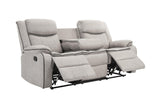 Weston Stone - 3Pc Reclining Living Room Set - Ella Furniture
