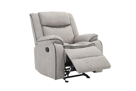Weston Stone - 3Pc Reclining Living Room Set - Ella Furniture