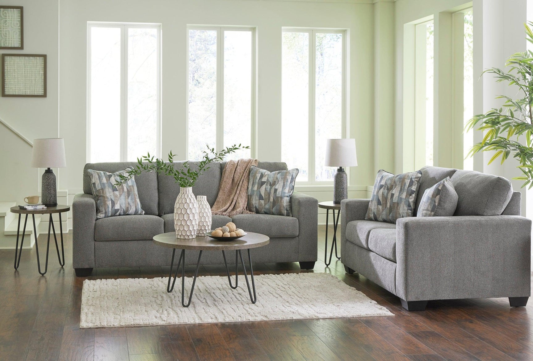 Ashley 512-05 Sofa & Loveseat - Ella Furniture