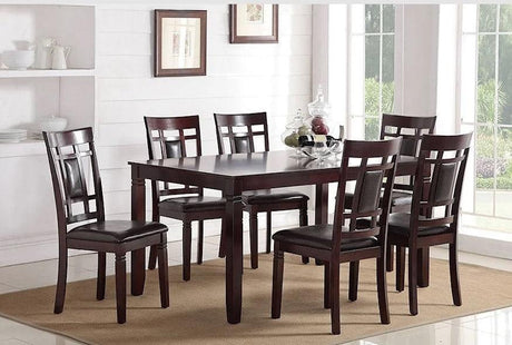 D1020 - Dining Table + 6 Chair Set - Ella Furniture